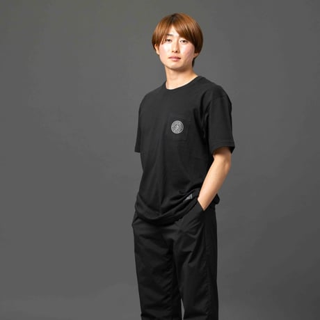 CILIFETY×BRI ポケット付S/S Tシャツ(BLK)