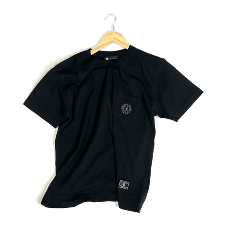 CILIFETY×BRI ポケット付S/S Tシャツ(ブラック)