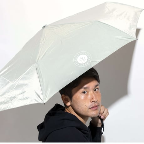 BRH 晴雨兼用折り畳み傘(アイボリー)