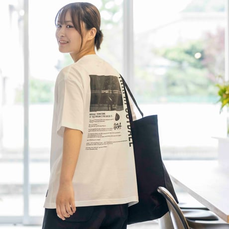BRリラックスシルエット【常昇-JOSHO-】プリントTシャツ(WHT)