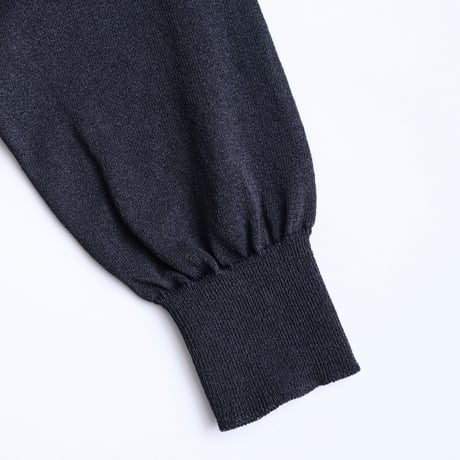 Sheer Washi Crew Neck Knit "Dennis"