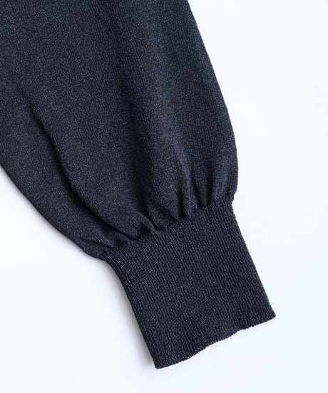 Sheer Washi Crew Neck Knit "Dennis"