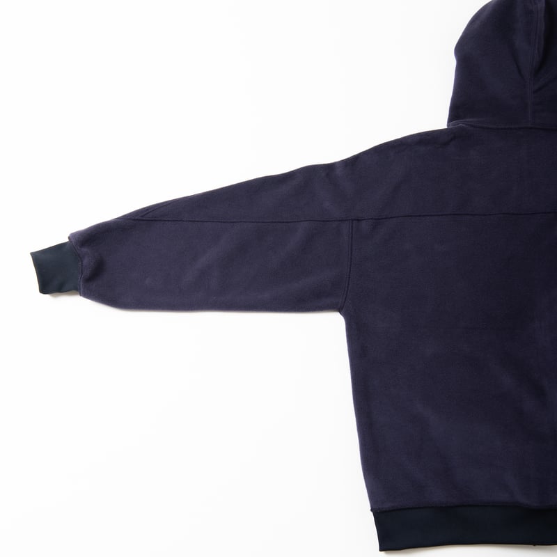 REVERSIBLE SWEAT ZIP HOODIE (D.NAVY) | sakuands