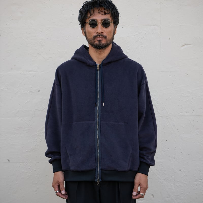 Reversible zip best sale hoodie