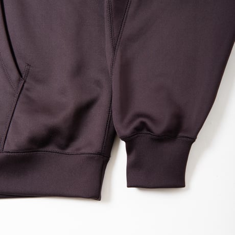 REVERSIBLE SWEAT ZIP HOODIE (D.BROWN)