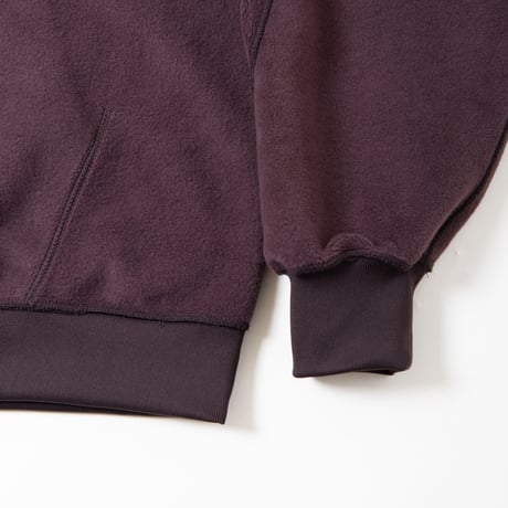 REVERSIBLE SWEAT ZIP HOODIE (D.BROWN)