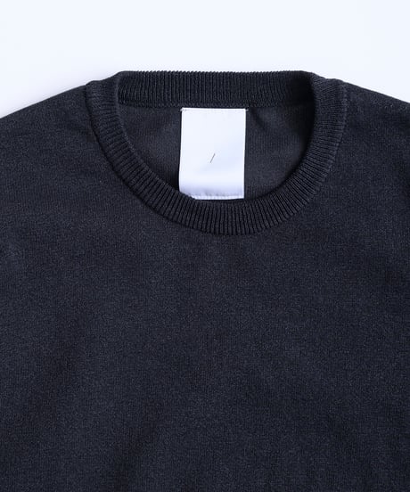 Sheer Washi Crew Neck Knit "Dennis"