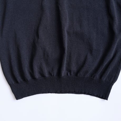 Sheer Washi Crew Neck Knit "Dennis"