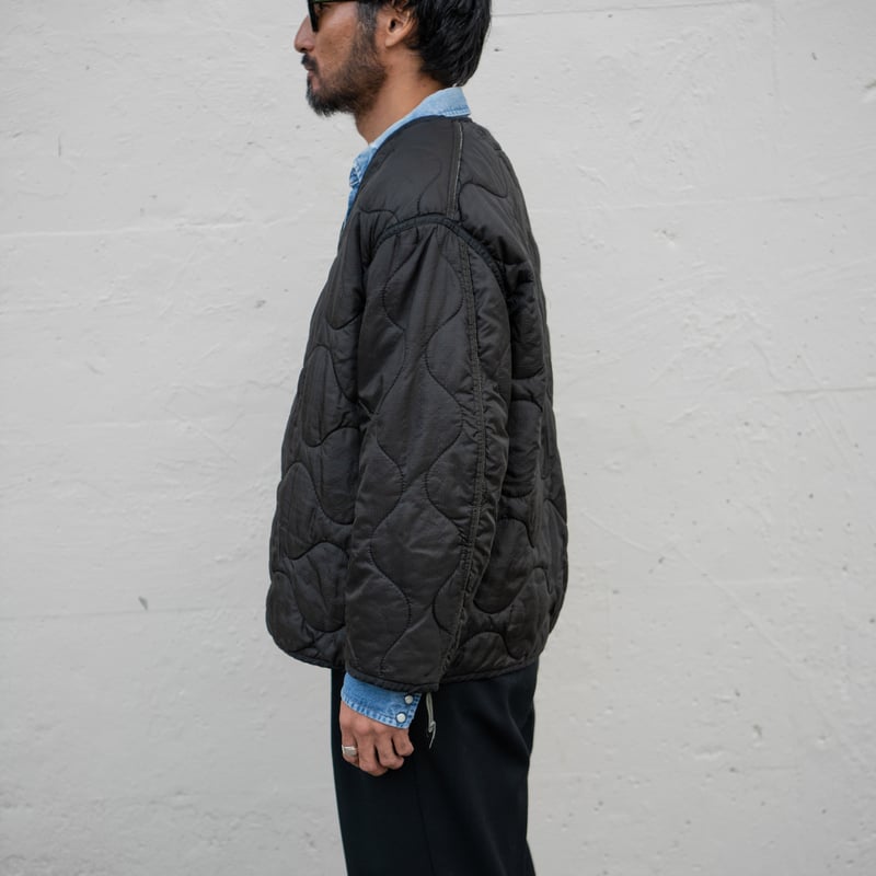 M65 ジャケット ライナー付き ブラック made in USA US Army M-65 Liner Black Dyed