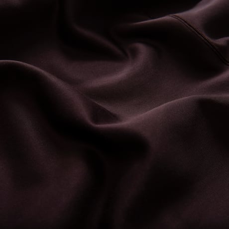 REVERSIBLE SWEAT ZIP HOODIE (D.BROWN)