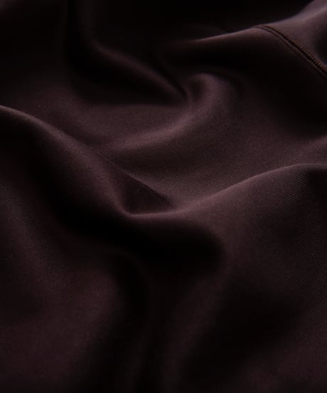 REVERSIBLE SWEAT ZIP HOODIE (D.BROWN)