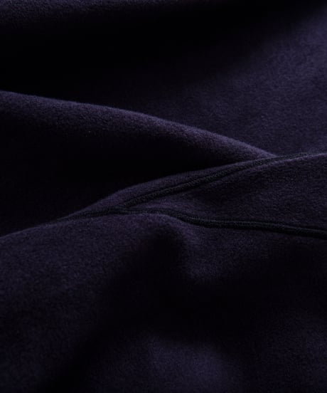 REVERSIBLE SWEAT ZIP HOODIE (D.NAVY)