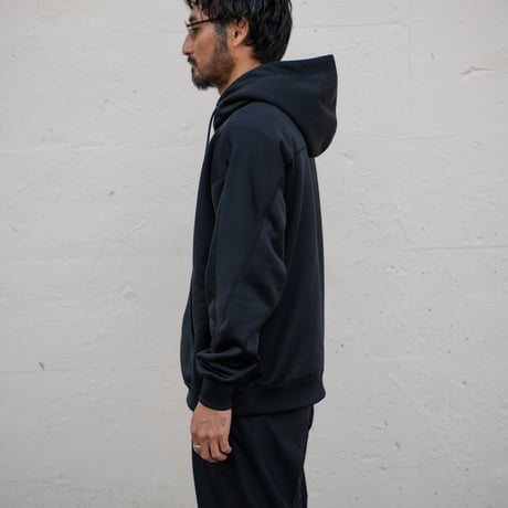 REVERSIBLE SWEAT ZIP HOODIE (D.NAVY)