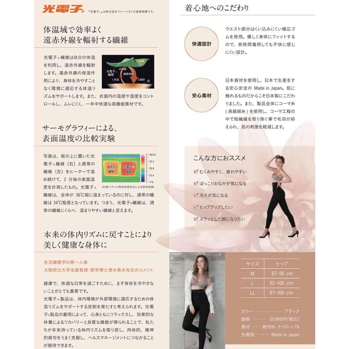 美脚・美尻・美腹】スパッツサポーター | Finest Shop