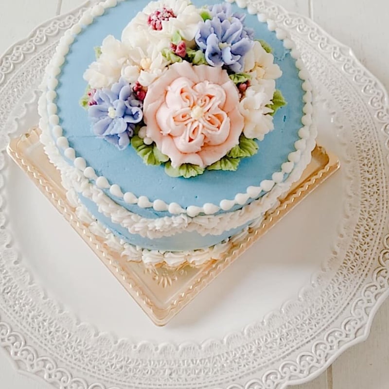 PRILL 青い花模様のケーキサーバー PRILL 青い花模様のケーキサーバー PRILL 青い花模様のケーキサーバー