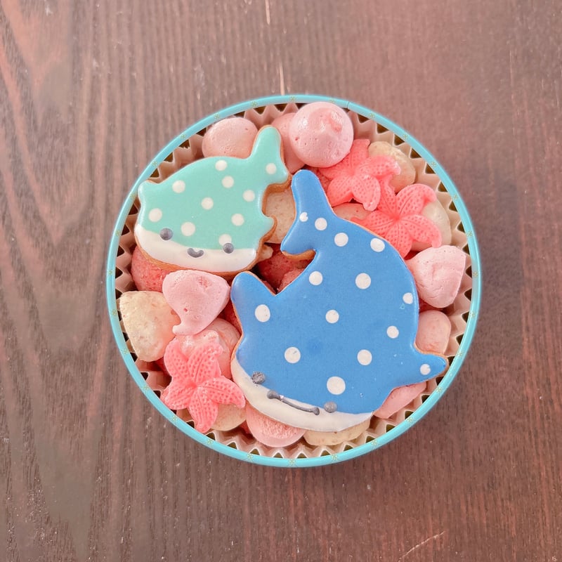 ジンベイザメクッキー缶 | BlueBee