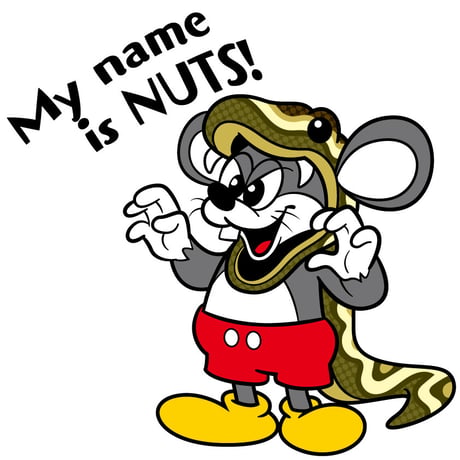 NUTSくん　アクリルキーホルダー