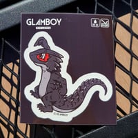 GLAMBOYステッカー　アカメカブトトカゲ