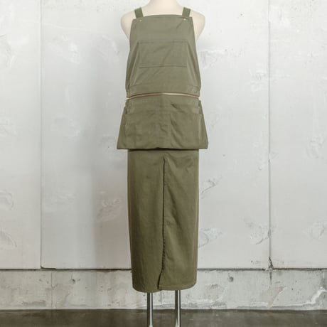 【通常販売 /Long】 khaki (nylon chino)