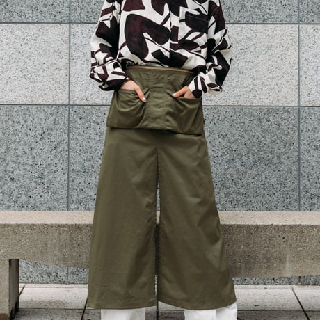 【通常販売 /Long】 khaki (nylon chino)