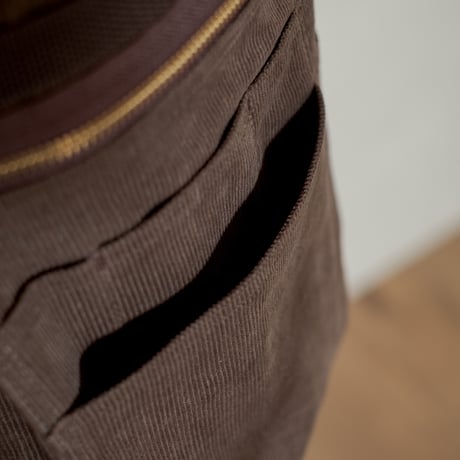 【通常販売/short】 brown（corduroy）