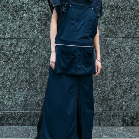 【通常販売/Long】 navy (nylon chino)