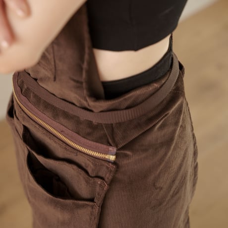 【通常販売/short】 brown（corduroy）