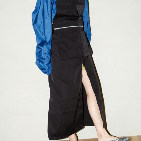 【通常販売/Long】black (nylon chino)