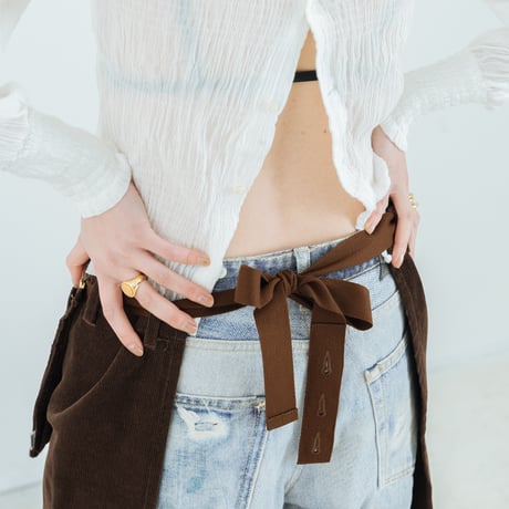 【通常販売/long】 brown(corduroy)