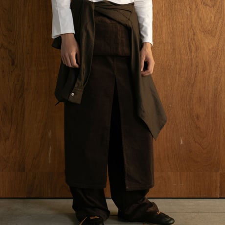 【通常販売/long】 brown(corduroy)