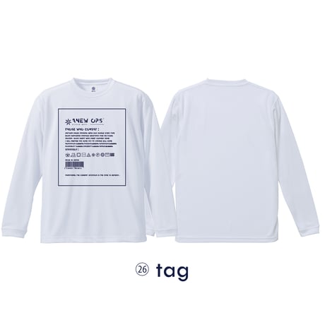 26 tag  long sleeve
