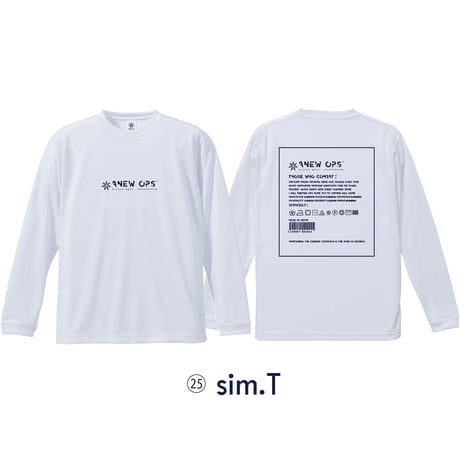 25 sim.t  long sleeve
