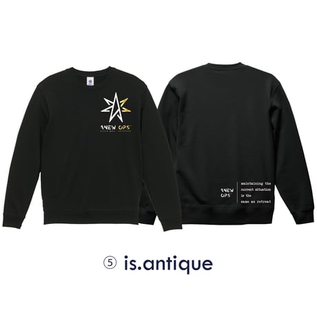 5 is.antique sweat