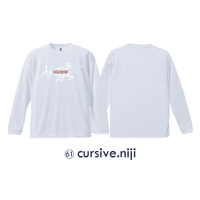 61 cursive.niji long sleeve