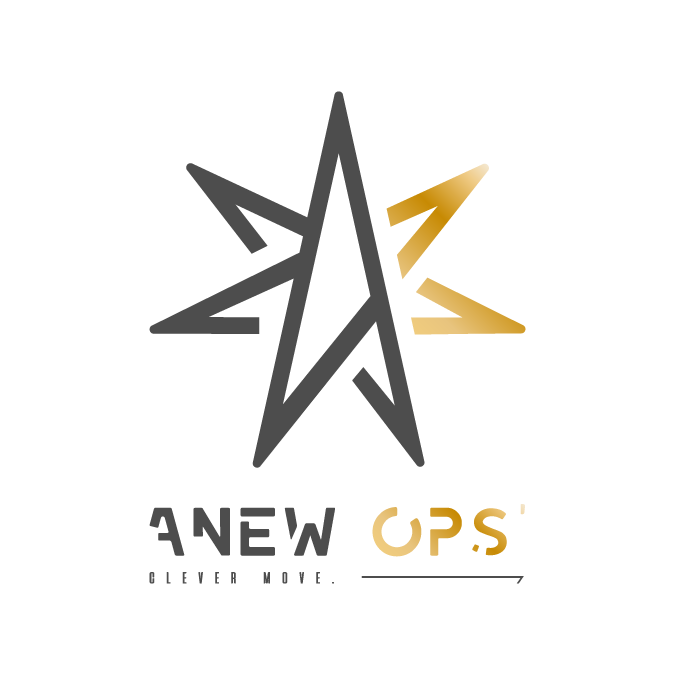 ANEW ロゴ ベスト anewops