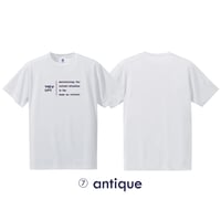 ⑦ antique  cotton
