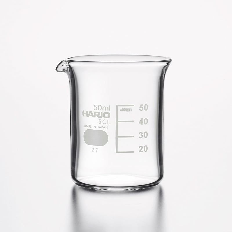 ビーカー50ml HARIO（ハリオ） | Myrtillecot ONLINE STORE