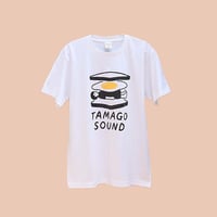 "TAMAGO SOUND" 半袖Tシャツ