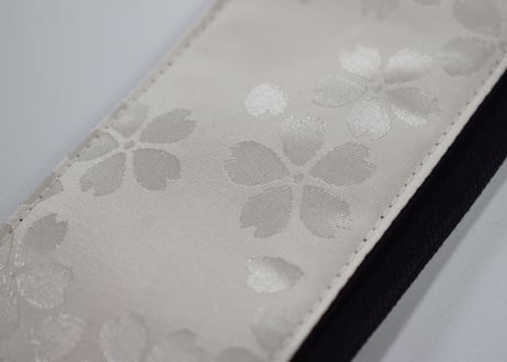和柄　ギターストラップ　桜 | Handmade Japanese Guitar Strap