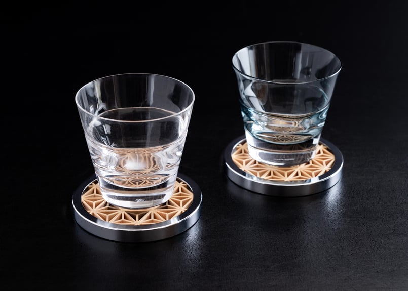 受注生産・送料込】信州組子 リングコースター | 信州組子 オンライン