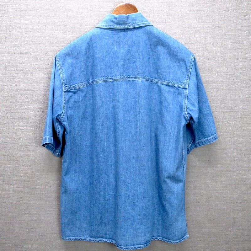 AMI Paris Alexandre Mattiussi デニム半袖シャツ | CABOURG