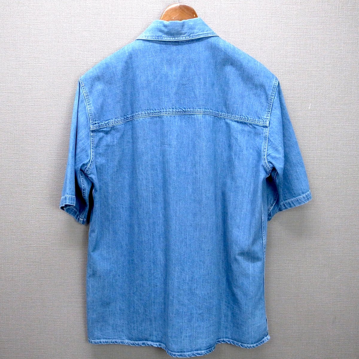 AMI Paris Alexandre Mattiussi デニム半袖シャツ | CABOURG