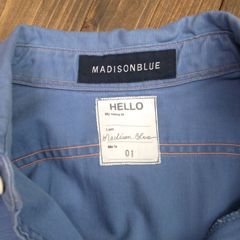 MADISON BLUE ハンプトン バックサテンシャツ | CABOURG