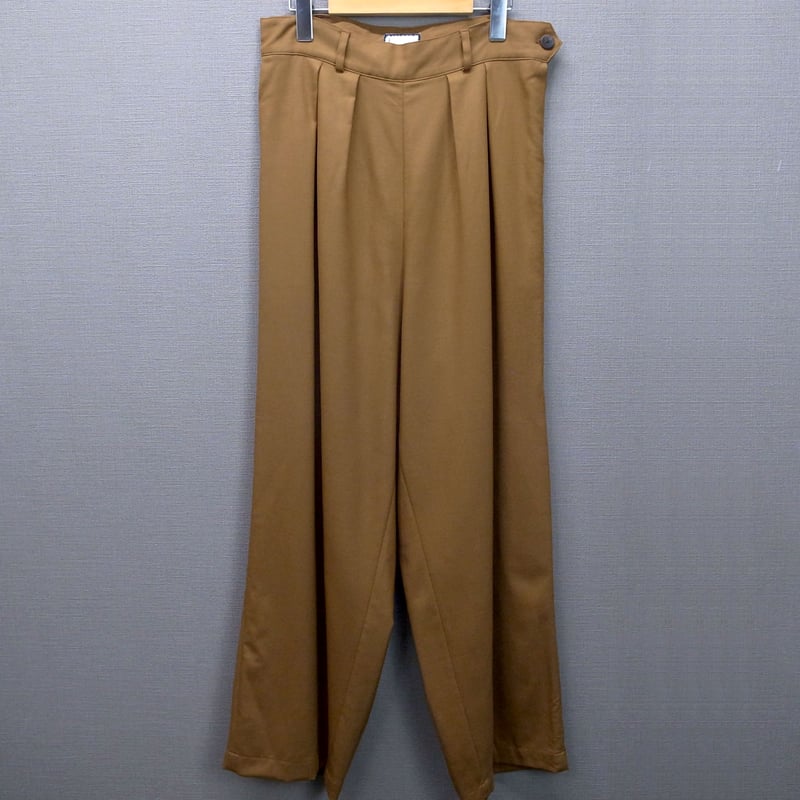 humoresque 2プリーツワイドパンツ | CABOURG
