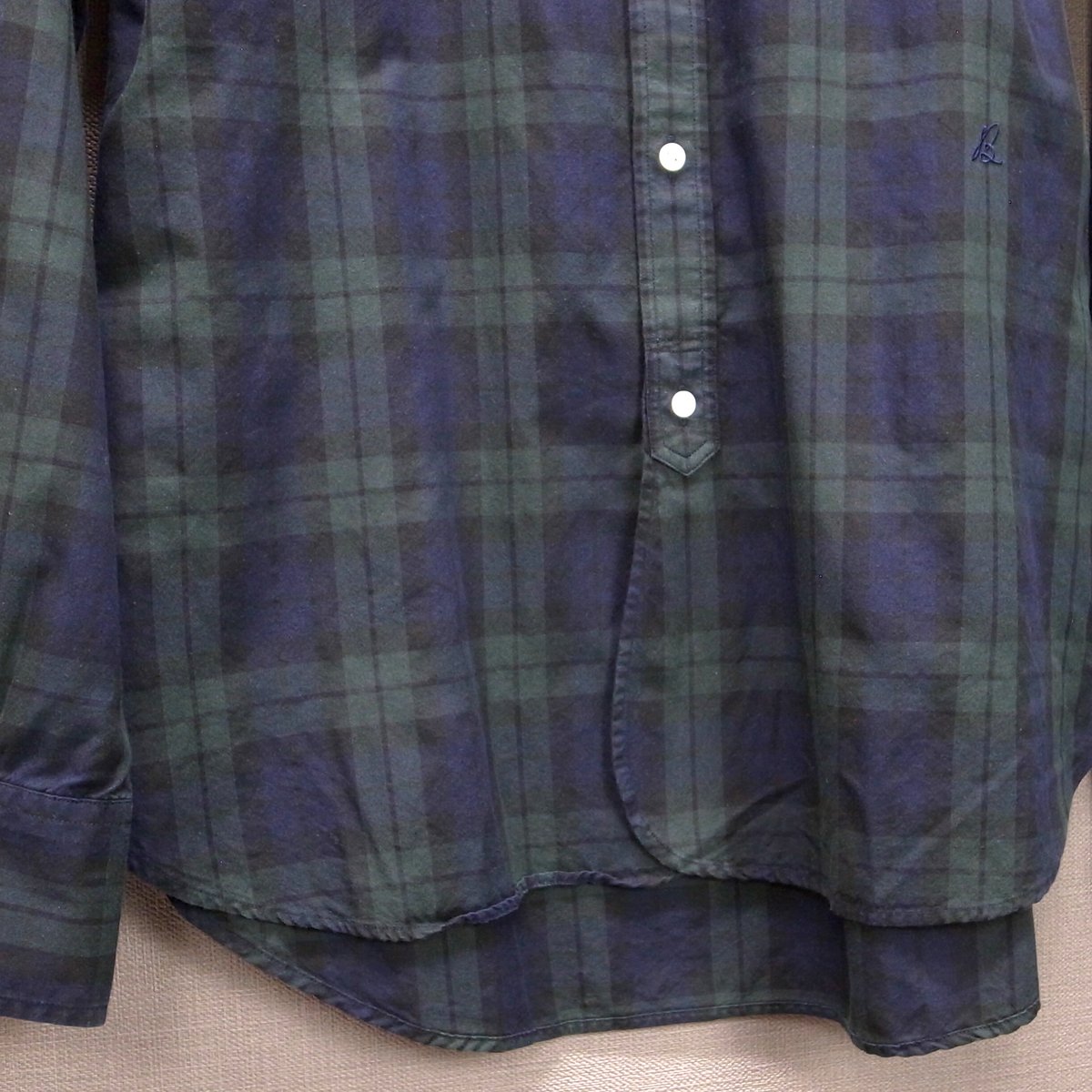 MADISON BLUE 丸襟チェック長袖シャツ | CABOURG