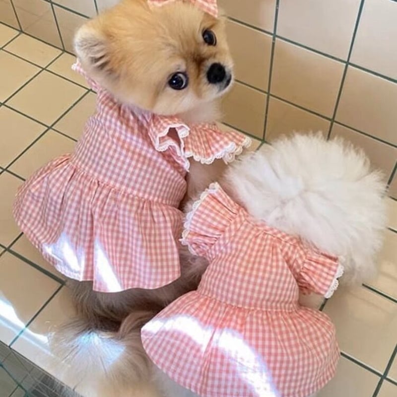 ピンクギンガムチェックワンピース | DAISY TRUNK TOKYO
