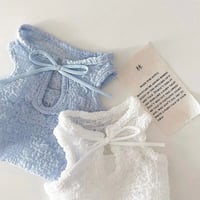 リボンワッシャートップス