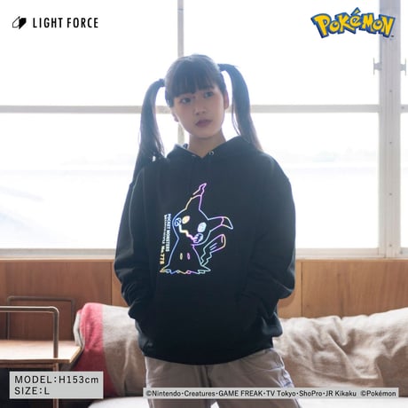 【ポケットモンスター】リフレクターパーカー ミミッキュ