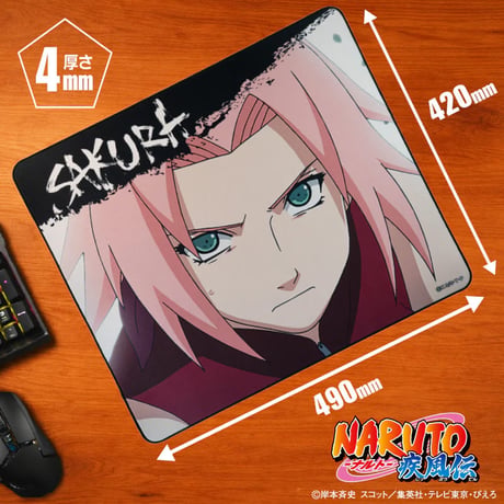 【NARUTO-ナルト- 疾風伝】 ゲーミングマウスパッド／SAKURA