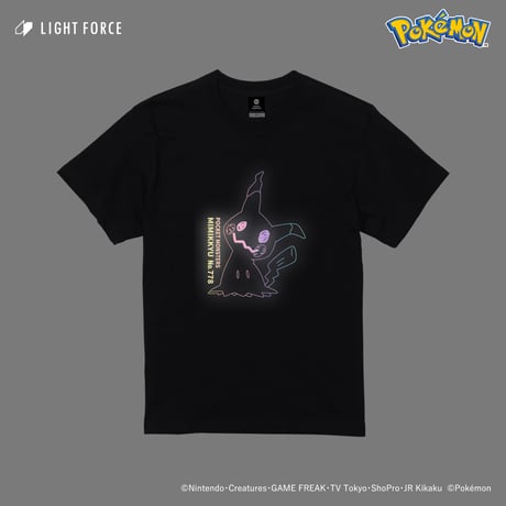 【ポケットモンスター】リフレクターTシャツ ミミッキュ